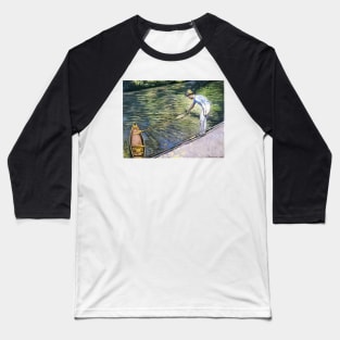 boating on the yerres - Gustave Caillebotte Baseball T-Shirt